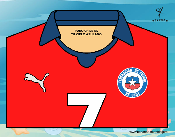 Chile World Cup 2014 t-shirt