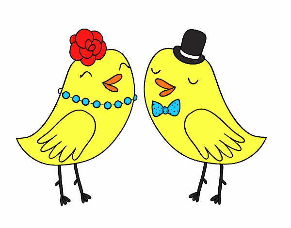 Wedding birds