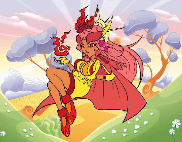 Kachina the fire fairy