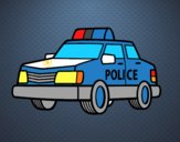 A police car