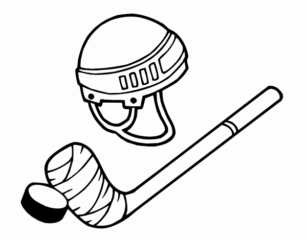 Material of hockey