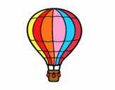 A hot air balloon