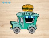 Burger food truck