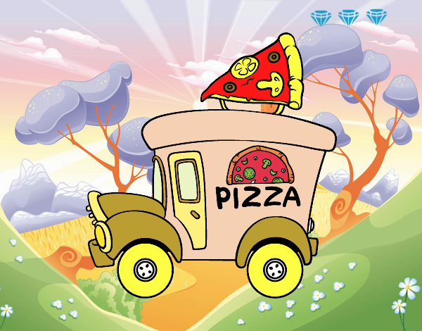 Pizza food truck