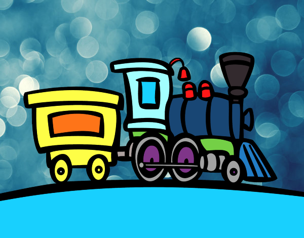 Train with wagon