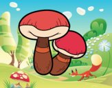 Suillus mushroom