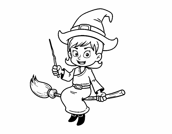 A magic witch