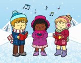 Christmas singers