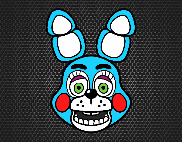  Bonnie Toy Face from Five Nights at Freddy's