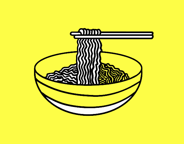 Bowl of noodles