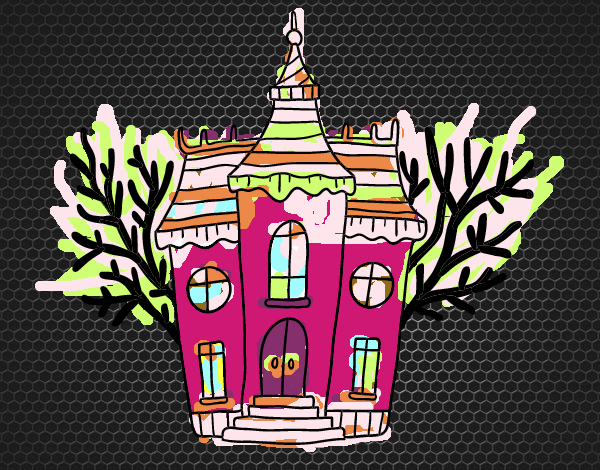 Haunted Halloween mansion