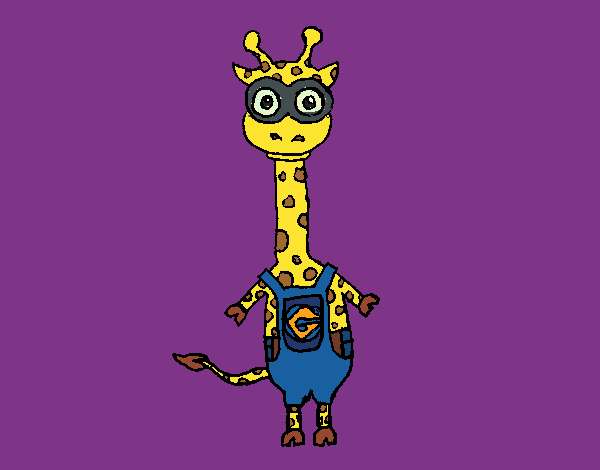 Minion giraffe