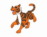 The Bengal tiger