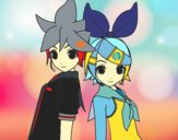 Len and Rin Kagamine Vocaloid