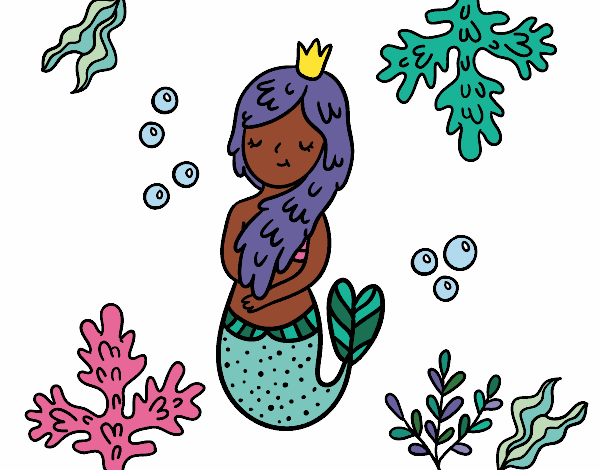 Queen mermaid