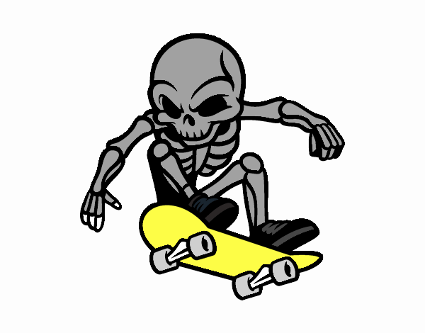 Skater Skeleton