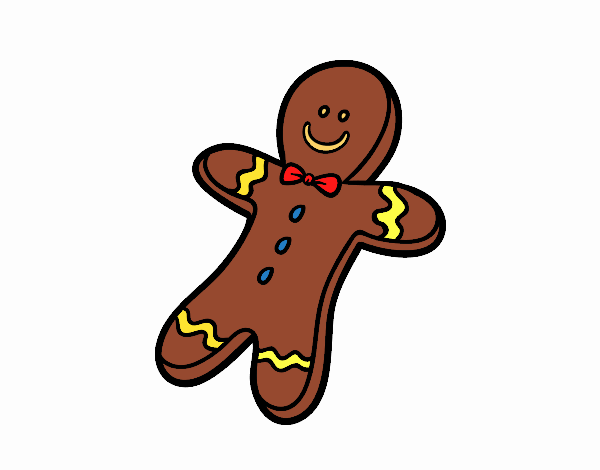 A Christmas cookie
