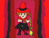 Halloween little witch 