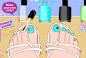 Play to Become a pedicure of the category Girl games