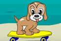 Play to Doggy skater of the category Adventure games