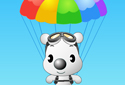 Play to Puppy in parachute of the category Ability games