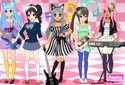 Play to Rock dress-up of the category Girl games
