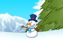 Snowman jumping
